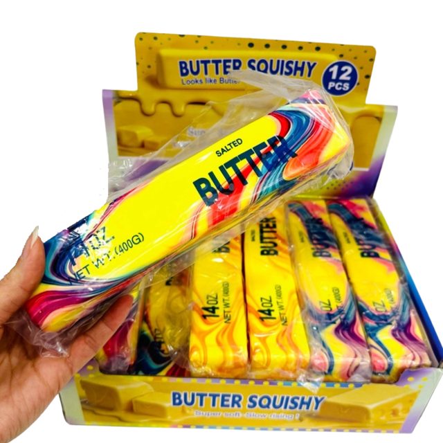Tie-dye jumbo butter squishy
