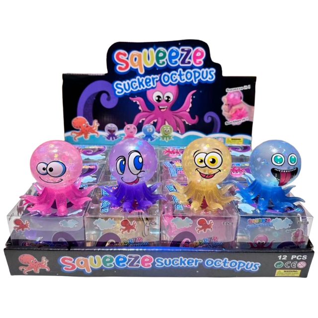 Sucker octopus squishy
