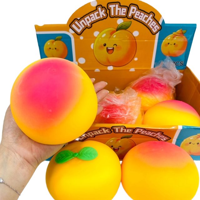 Jumbo peach squishy