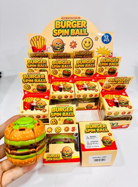 Burger spin ball