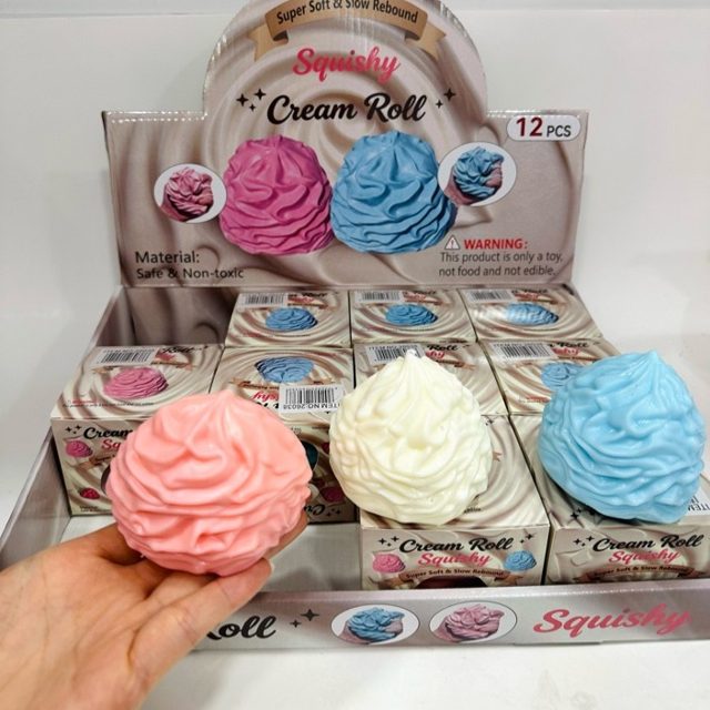 Cream roll squishy